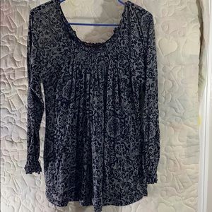 FEVER. Women's Top. Size M. Blk/ Gray